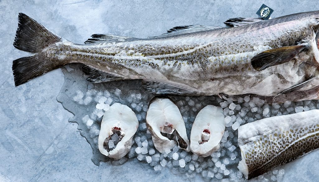 Suculenta receta de bacalao a baja temperatura con crema de "ceps"