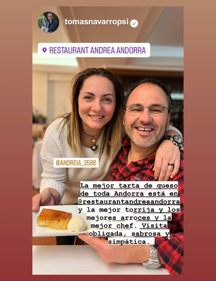La mejor tarta de queso de toda Andorra está en Restaurant Andrea andorra y la mejor torrija, los mejores arroces y la mejor chef. Visita obligada, sabrosa y simpática
