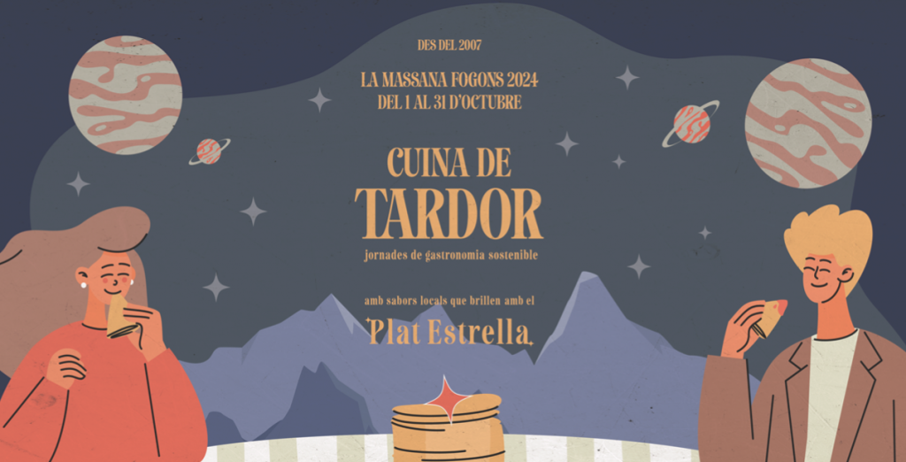 Menú La Massana Fogons de tardor 2024 al Restaurant Andrea