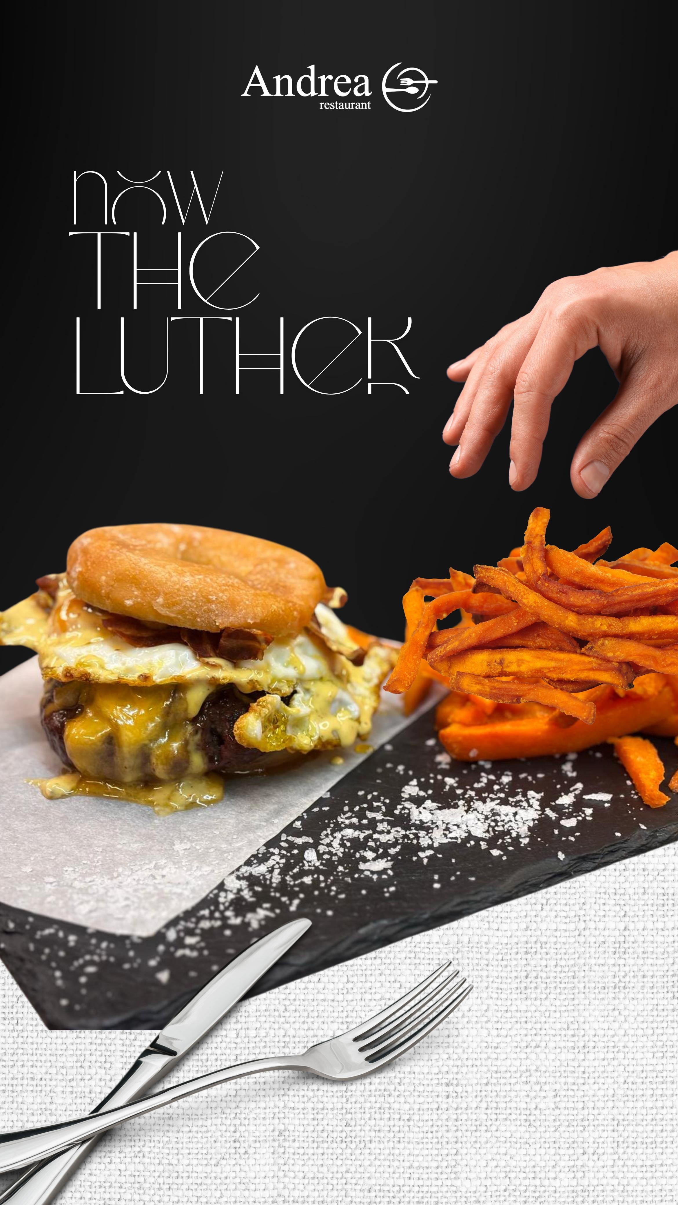 La nostra Hambuerguesa Luther Burger és una creació única que combina el millor de la cuina nord-americana moderna amb un toc innovador.