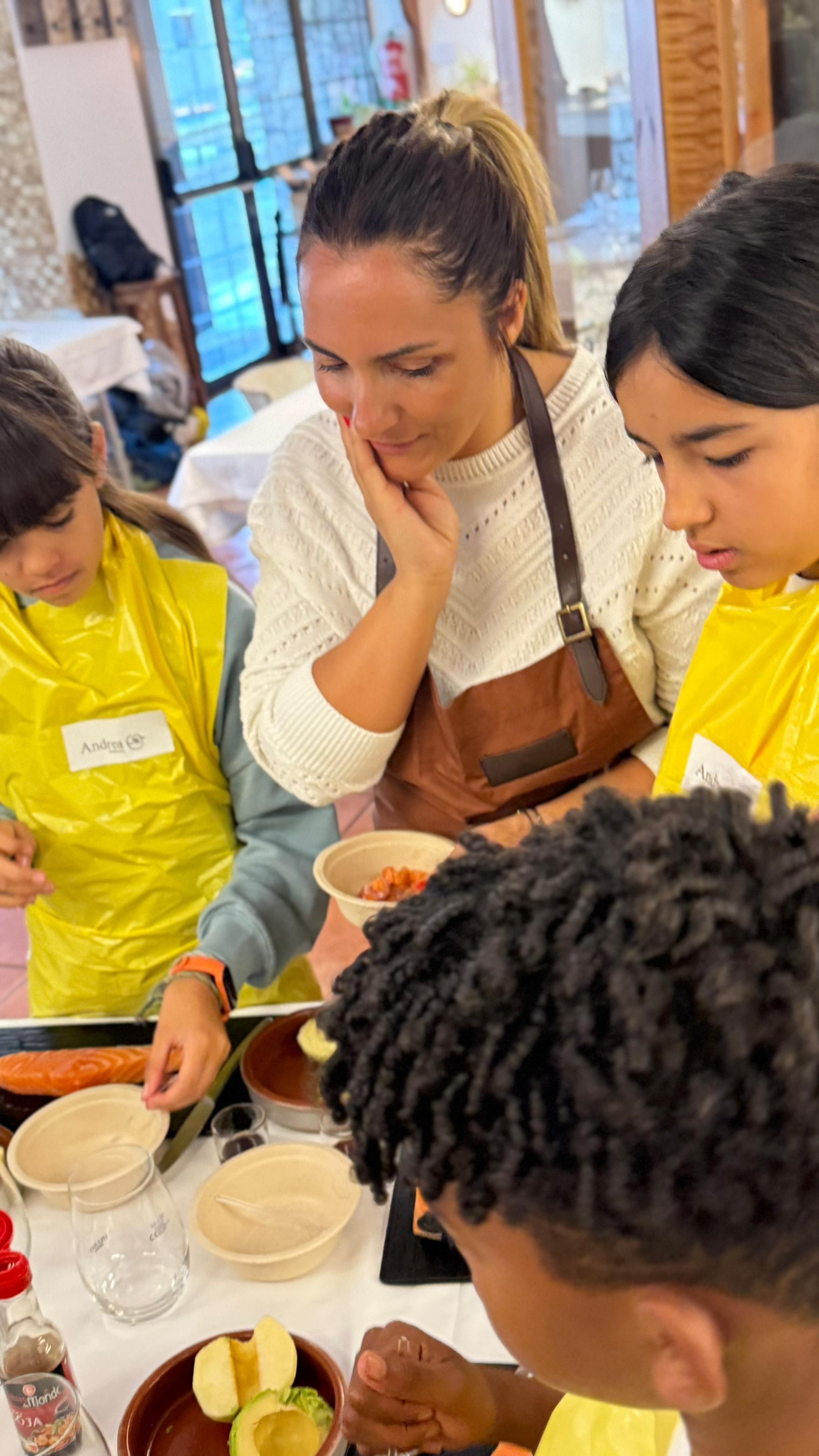 A mi personalment, l’Andreia i a tot el meu equip del Restaurant Andrea el fet de gaudir de la companyia d’aquests nens de la Massana m’omple de joia.